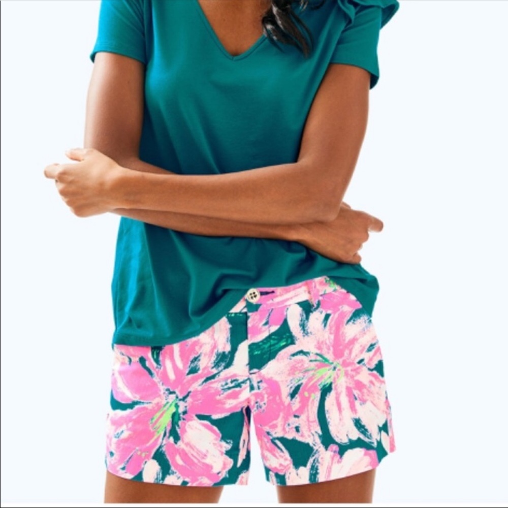 Lilly Pulitzer Callahan Shorts. Size 14